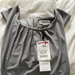 Gray Sleeveless Top NWT